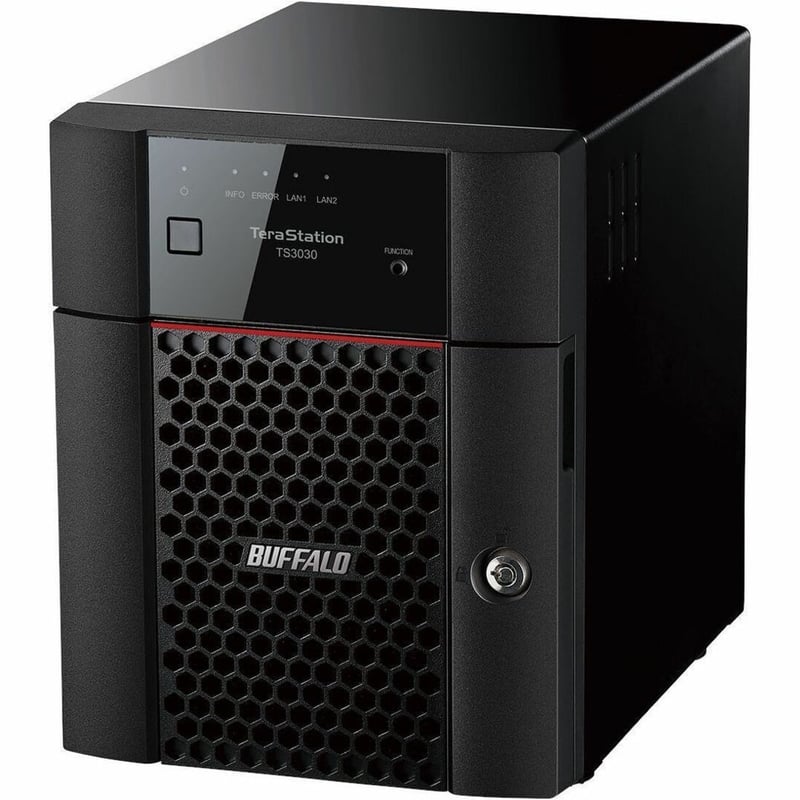 TERASTATION 3430DN 4TB 2X2TB HD NAS 2 OPEN BAYS 2.5GBE RAID ISCSI - Thumbnail 1