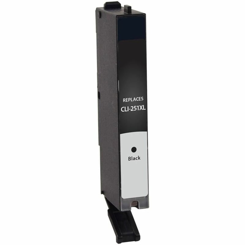 Clover Imaging Remanufactured High Yield Black Ink Cartridge for Canon CLI-251XL (6448B001) - Thumbnail 2