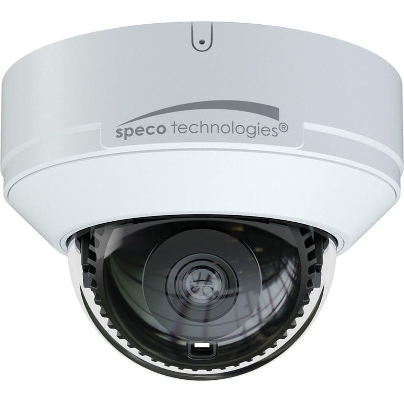 4MP IP DOME CAMERA WITH IR, WDR, 2.8MM FIXED LENS,, NDAA, WHITE