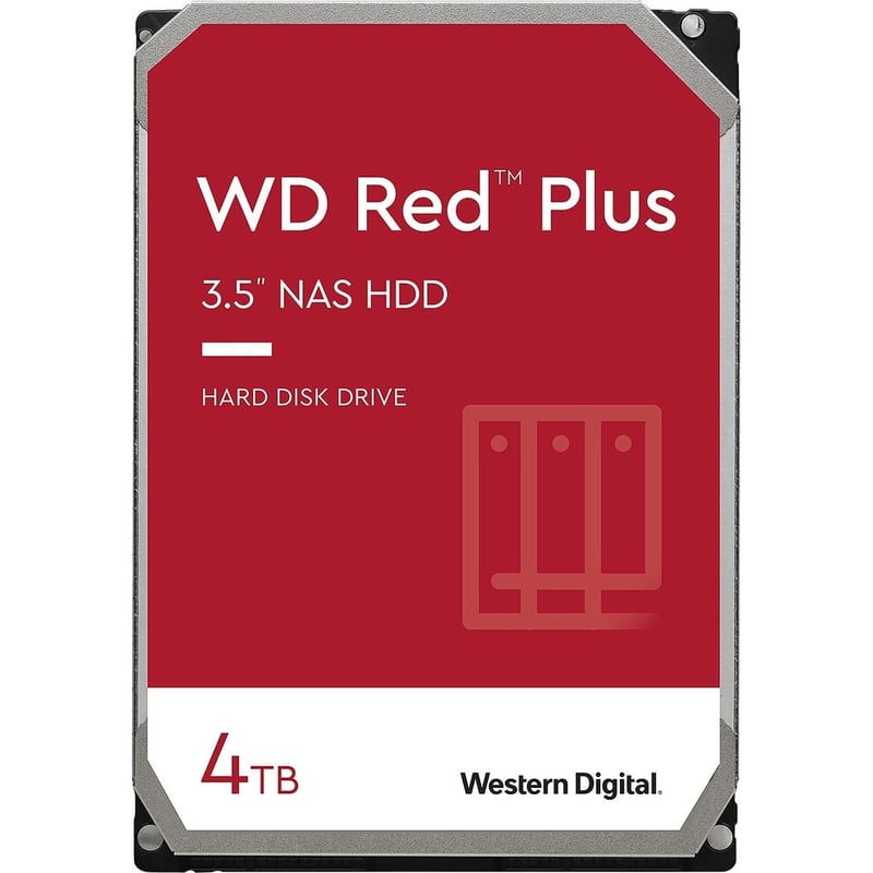 WD RED 4TB 5400RPM (INTELLLIPOWER) SATA-6GBPS 64MB - Thumbnail 1