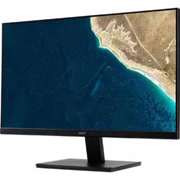 Acer V227Q A Full HD LCD Monitor - 16:9 - Black - Thumbnail 2