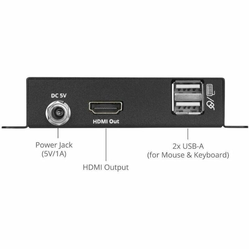 SIIG HDMI 4K30Hz KVM Over IP Extender - RX - Thumbnail 3