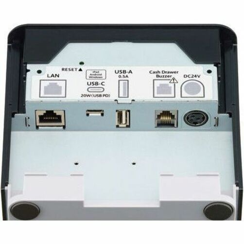 STAR MICRONICS, THERMAL PRINTER, MCP31CI BLK US, MC-PRINT3, THERMAL, 3", CUTTER, ETHERNET (LAN), USB - Thumbnail 4