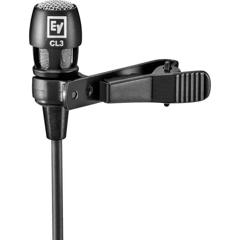 Electro-Voice RE3-ACC-CL3 Wired Condenser Microphone - Black - Thumbnail 1