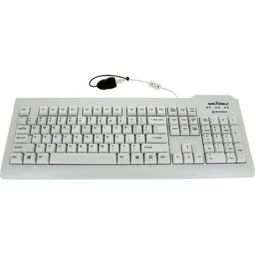 Seal Shield Silver Seal Waterproof Keyboard - SSWKSV208IT - Thumbnail 1