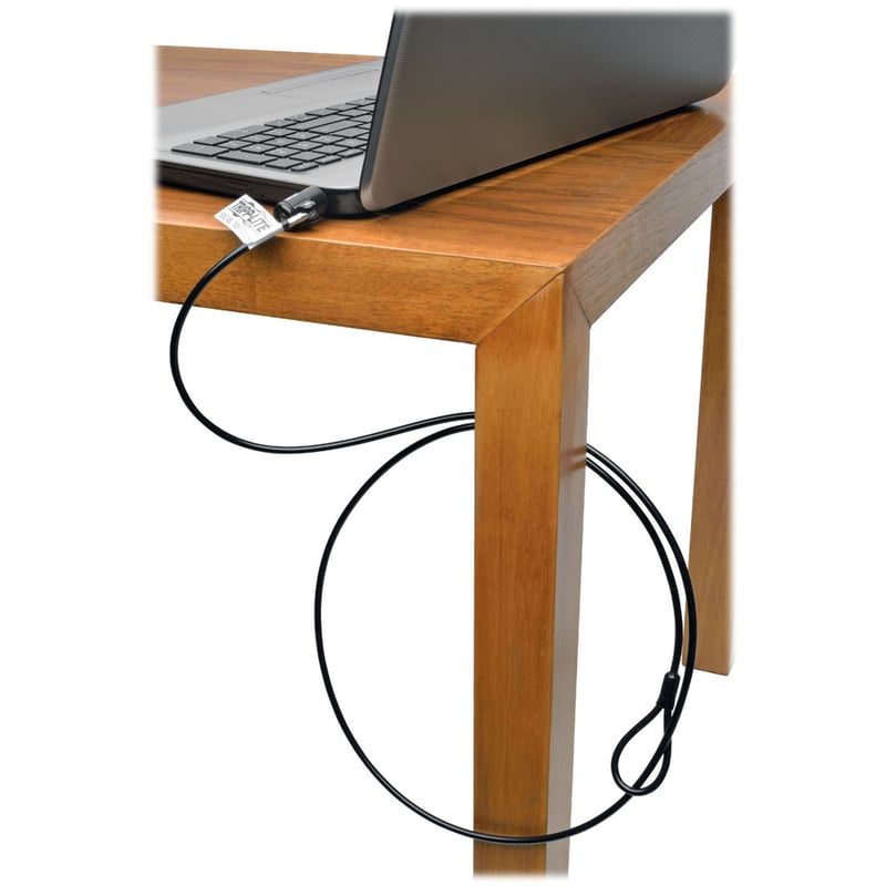 Tripp Lite by Eaton Security Lock for Laptops and Peripherals Keyed 4 ft. (1.22 m) Cable - Thumbnail 2