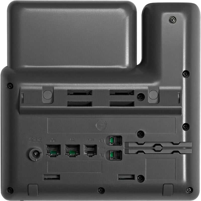 Cisco 7841 IP Phone - Refurbished - Corded - Corded - Wall Mountable, Desktop, Tabletop - TAA Compliant - Thumbnail 4