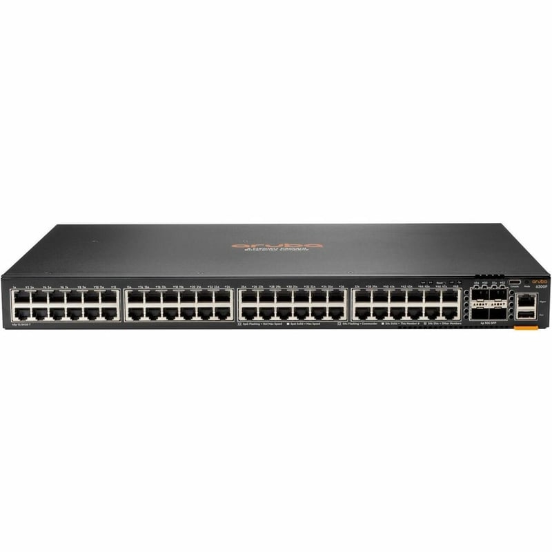 HPE CX 6300F 48-port 1GbE and 4- port SFP56 Switch - Thumbnail 1