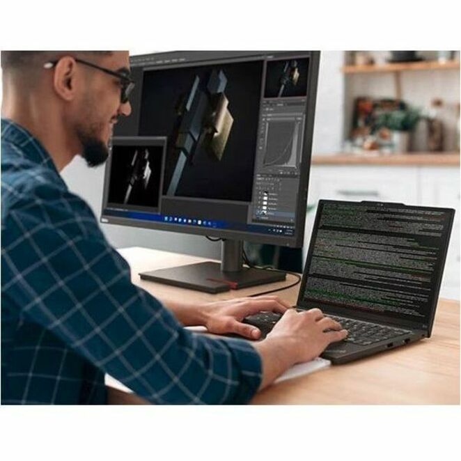 Lenovo ThinkPad E14 Gen 5 21JK0052US 14" Touchscreen Notebook - WUXGA - 1920 x 1200 - Intel Core i5 13th Gen i5-1335U Deca-core (10 Core) 1.30 GHz - 16 GB Total RAM - 8 GB On-board Memory - 512 GB SSD - Graphite Black