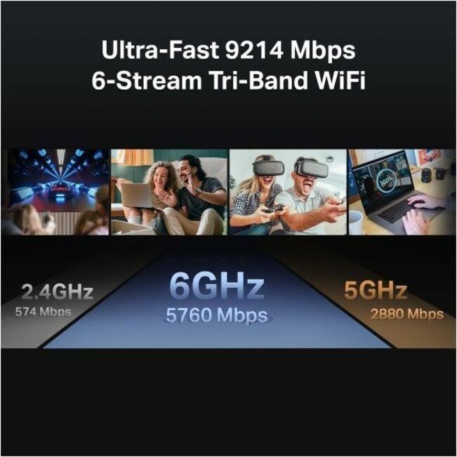 TP-Link Archer BE9300 Wi-Fi 7 Wireless Router - Thumbnail 3