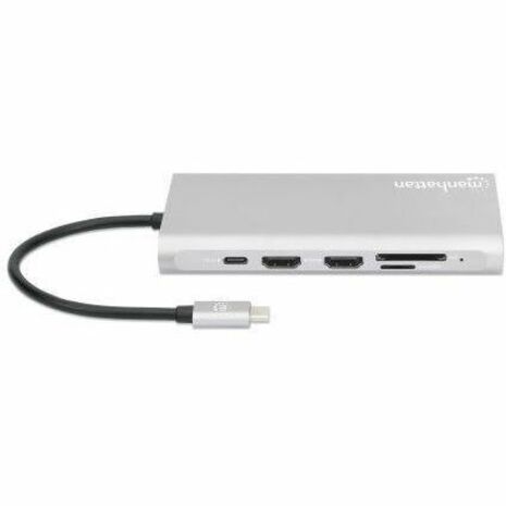 USB-C PD 12-IN-1 TRIPLE-HDMI MONITOR DOCKING STATION WITH MST - Thumbnail 5