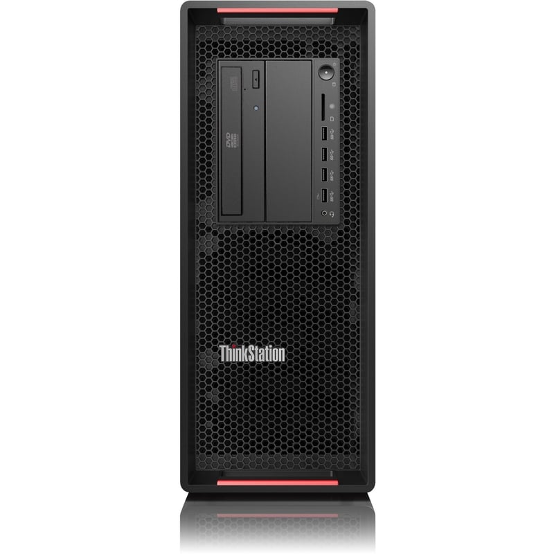 Lenovo ThinkStation P720 30BA00K3US Workstation - 1 Xeon Silver 4214R - vPro Technology - 32 GB - 1 TB SSD - Tower - Thumbnail 1