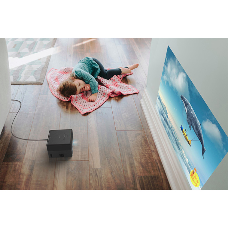Epson EpiqVision Mini EF12 3LCD Projector - 16:9 - Portable - Black - Refurbished