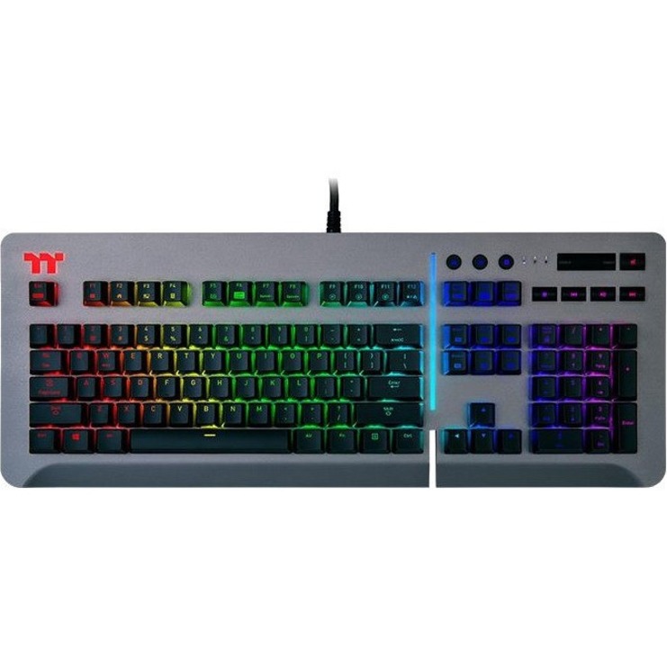 Thermaltake Level 20 RGB Titanium Edition Mechanical Gaming Keyboard - Thumbnail 2