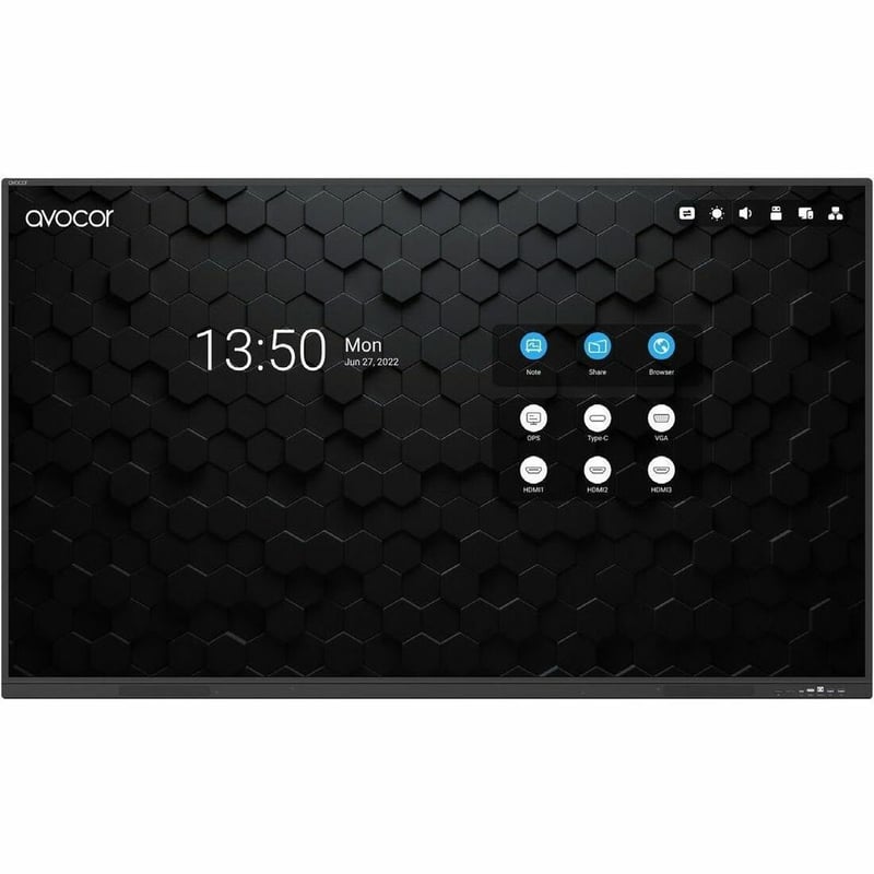 S-SERIES 75IN 4K IR LED INTERACTIVE DISPLAY, EDLA - Thumbnail 1