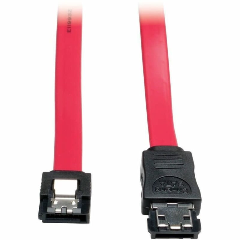Tripp Lite by Eaton 18 Inch SATA to eSATA Transition Cable 7Pin Male / 7Pin Male 18" - Thumbnail 2