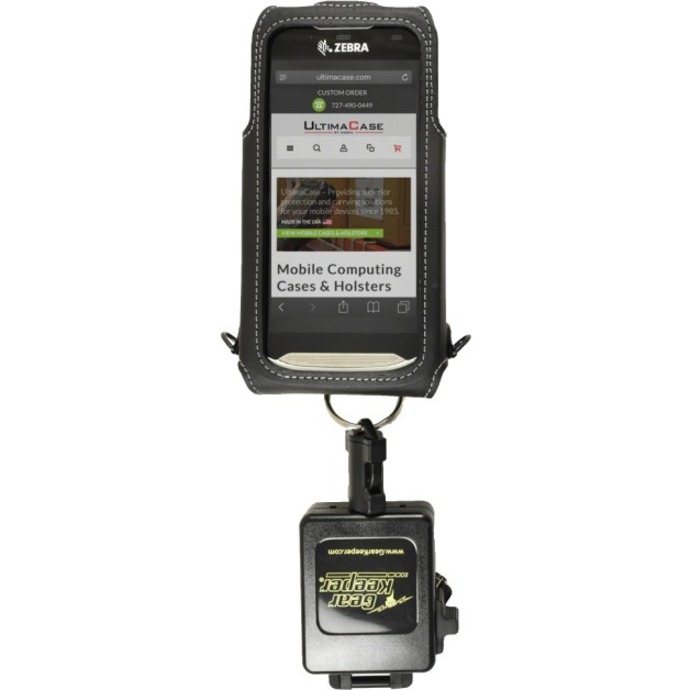 Agora Edge Carrying Case Zebra Handheld Terminal - Black - Thumbnail 2