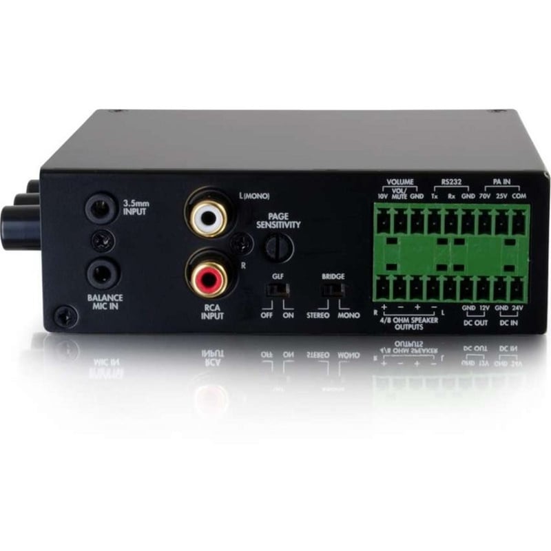 C2G Amplifier - 50 W RMS - Black - Thumbnail 3