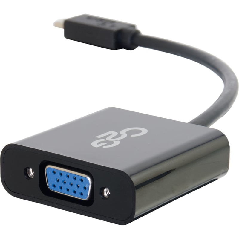 C2G USB C to VGA Video Adapter Converter - USB 3.1 - 1080p - M/F - Thumbnail 5