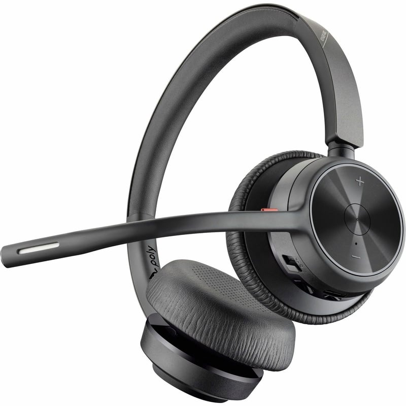 Poly Voyager 4320 USB-C with charge stand Headset - Thumbnail 1