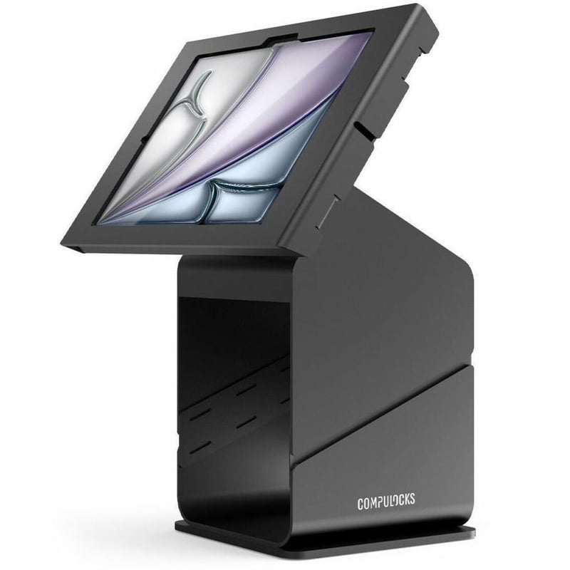 IPAD AIR M2 & M3 11IN, APEX ENCLOSURE TABLET PRINTER KIOSK - BLACK - Thumbnail 1
