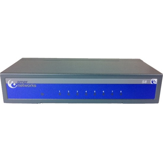 Amer 8 Port 10/100Mbps Ethernet Switch - Thumbnail 2