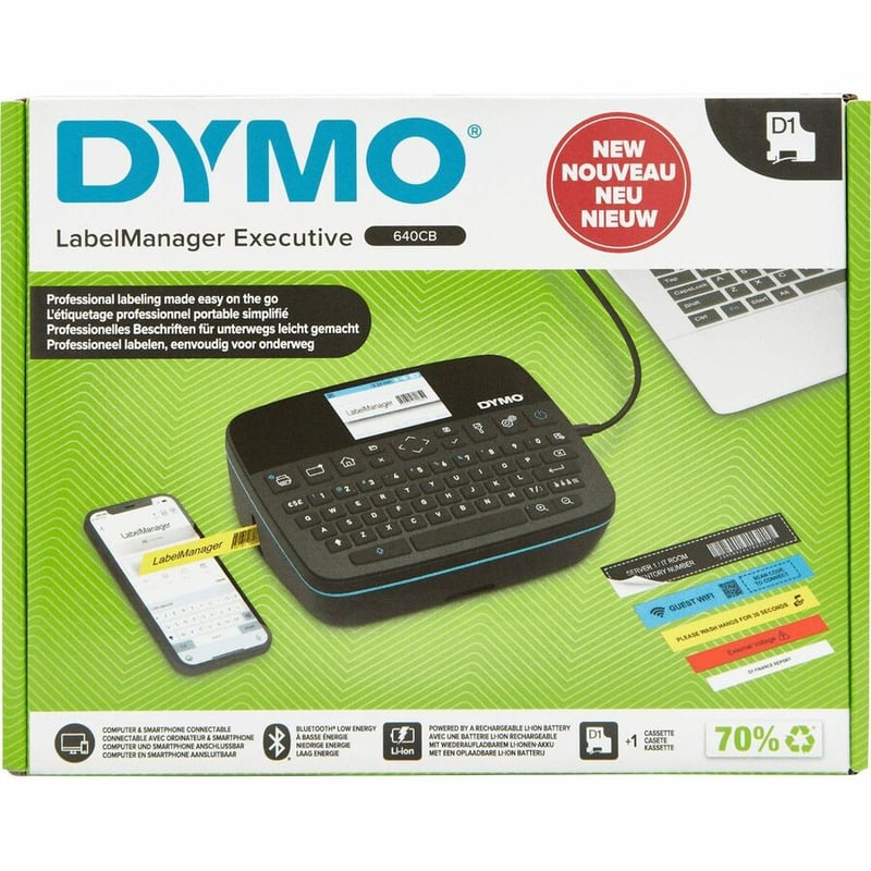 Dymo Executive 640 CB LabelManager Portable Labeller - Thumbnail 3