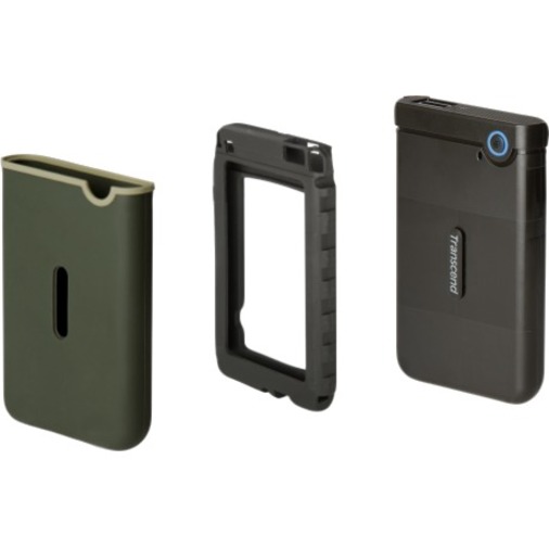 Transcend StoreJet 25M3 4 TB Portable Hard Drive - 2.5" External - Iron Gray - Thumbnail 2