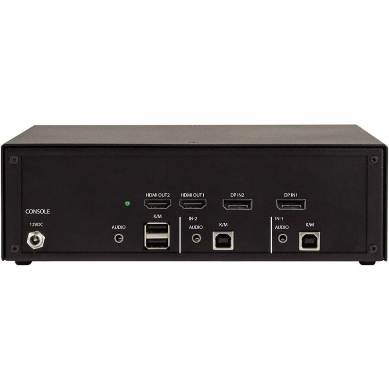 KVM SWITCH, NIAP 4.0 CERTIFIED - 2-PORT, SINGLE-MONITOR, DISPLAYPORT WITH MST, H - Thumbnail 3