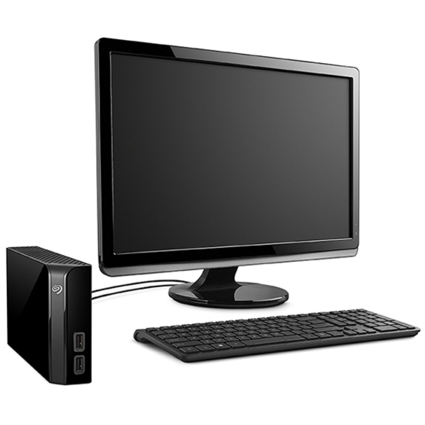 SEAGATE BACKUP PLUS HUB 6TB DESKTOP HARD DRIVE EXTERNAL - Thumbnail 4