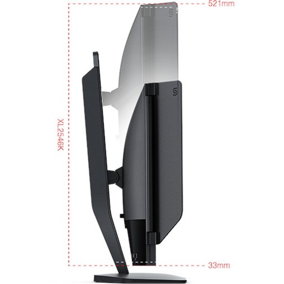 BenQ Zowie XL2546K 25" Class Full HD Gaming LCD Monitor - 16:9 - Dark Gray - Thumbnail 3