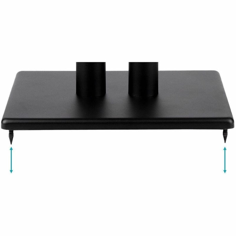 MONOLITH BY MONOPRICE 18IN STEEL SPEAKER STAND WITH ADJUSTABLE TOP PLATE (EACH) - Thumbnail 4