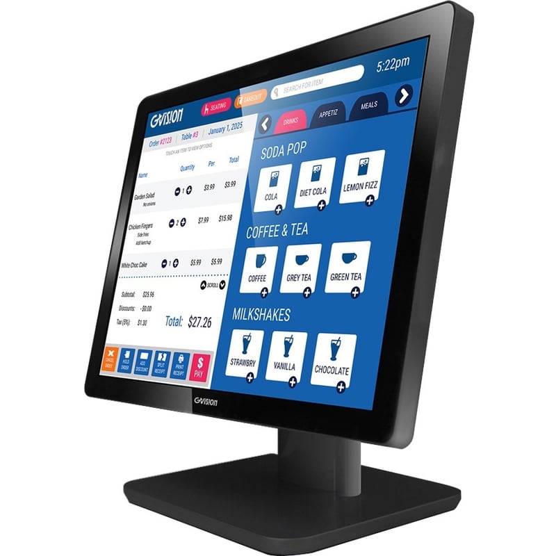GVision D17ZH-AV-45P0 17" Class LCD Touchscreen Monitor - Thumbnail 1