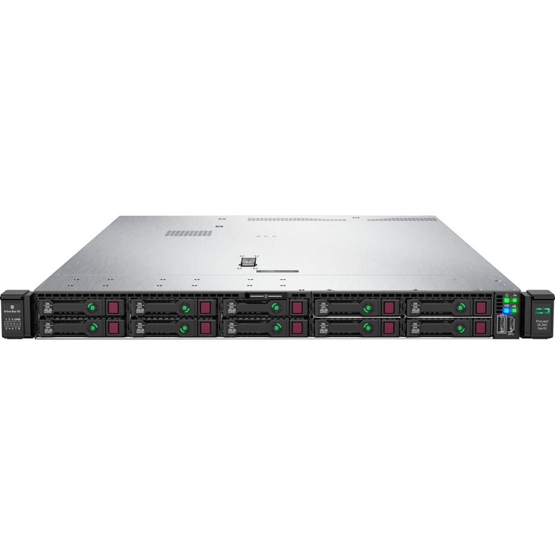 HP DL360 G10 1U SILVER 4214 16GB RAM 12GB/S SAS 1X500 W - Thumbnail 2
