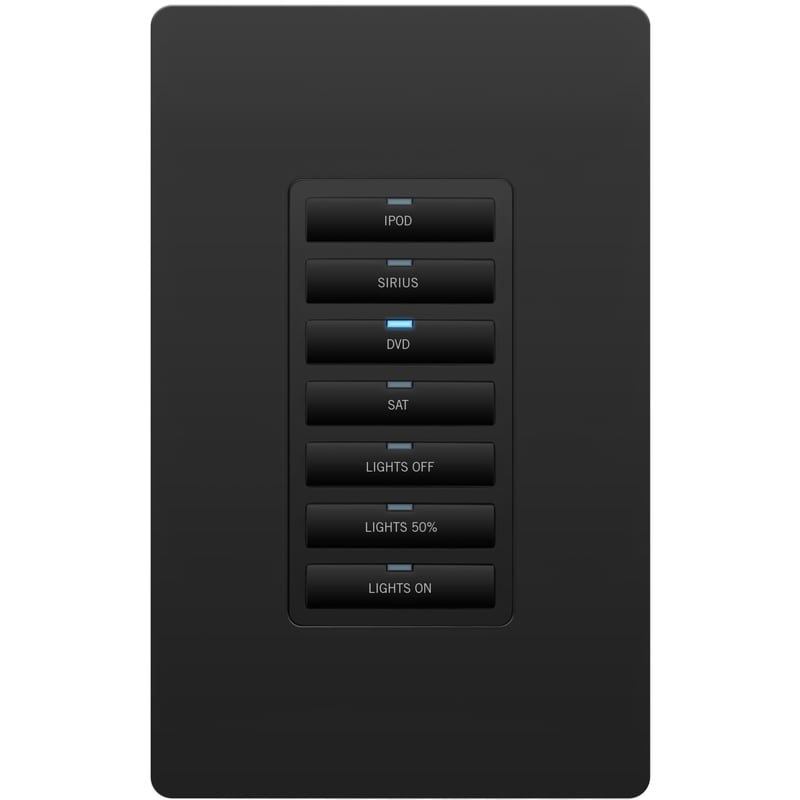 AMX Metreau 7-Button Ethernet Keypad Ramp Kit