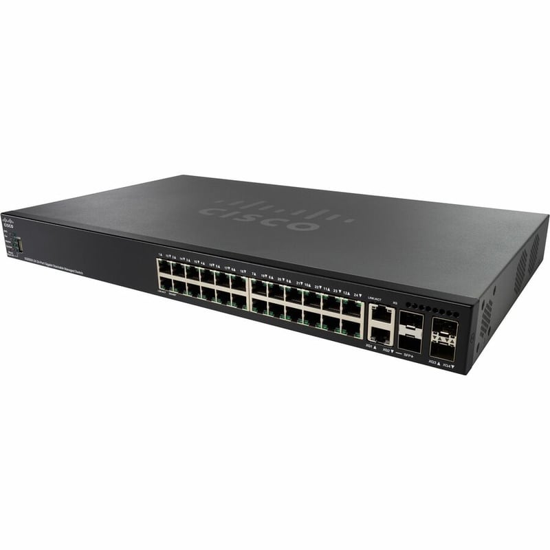 Cisco SG550X-24 Layer 3 Switch - Thumbnail 2