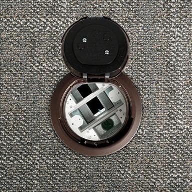 Middle Atlantic Evolution 6ATC2 Series Recessed Assembly with Surface Style Cover - Bronze - Thumbnail 3
