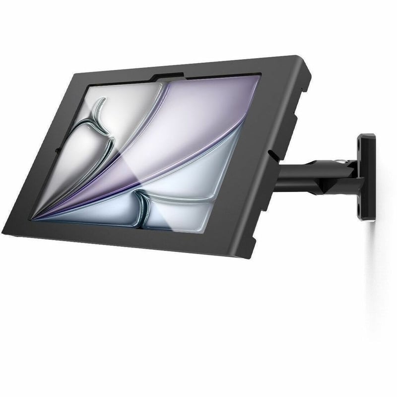 IPAD AIR M2 & M3 11IN, APEX ENCLOSURE SWING WALL MOUNT - BLACK - Thumbnail 1