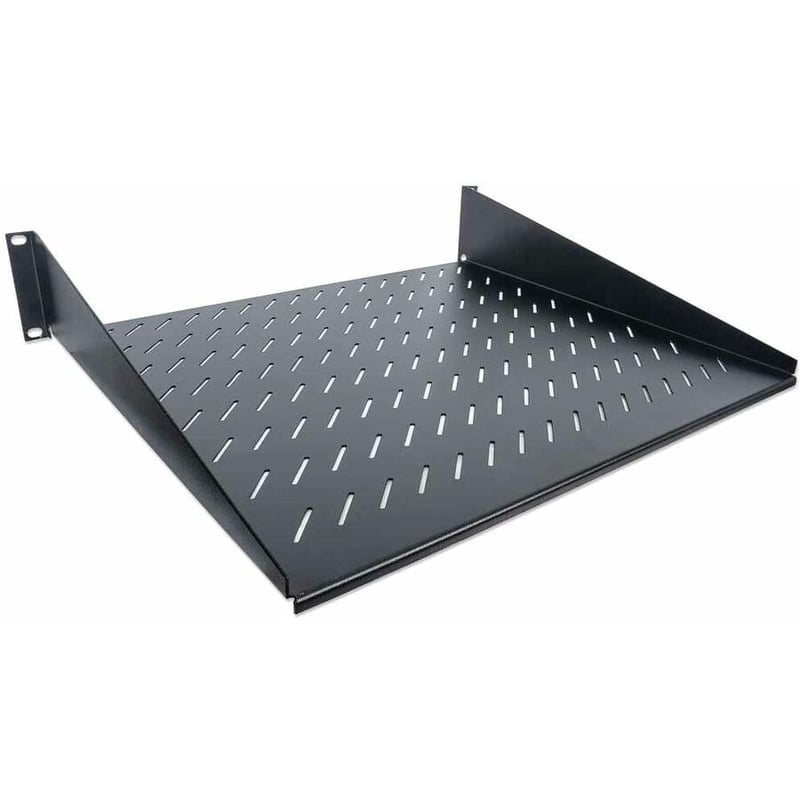 INTELLINET UNIVERSAL 19 INCH CANTILEVER SHELF FOR RACKS OR CABINETS, 2U, 2-POIN - Thumbnail 2