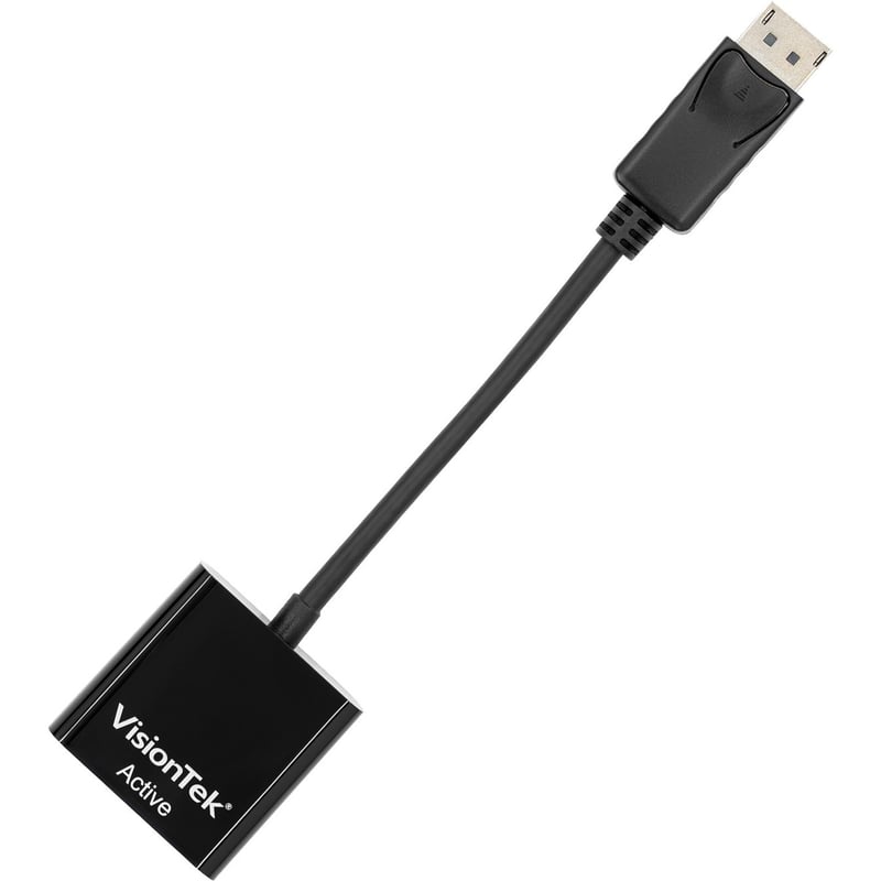 VisionTek DisplayPort to VGA Active Adapter (M/F) - Thumbnail 1