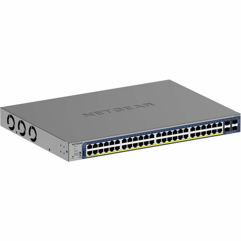 48P GE POE+ SMART SWTH W/10G SFP+ - Thumbnail 2