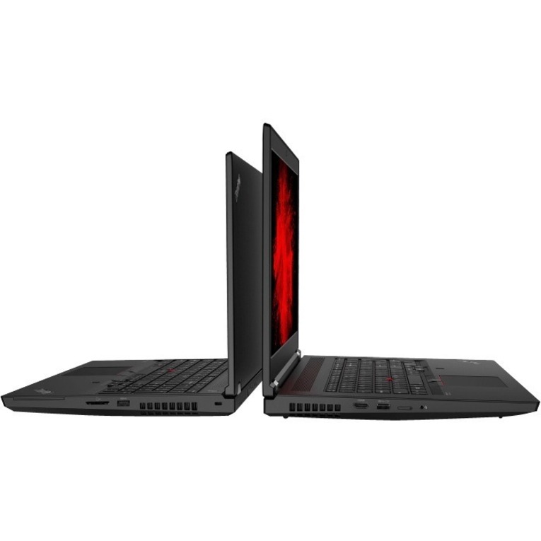 Lenovo ThinkPad P17 Gen 1 20SN003MUS 17.3" Mobile Workstation - 4K UHD - Intel Xeon W-10855M - vPro Technology - 32 GB - 512 GB SSD - English (US) Keyboard - Black - Thumbnail 3