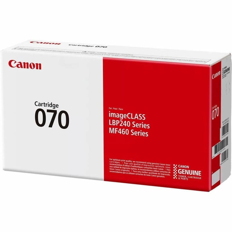 Canon 070 Original Laser Toner Cartridge - Black - 1 Pack - Thumbnail 4