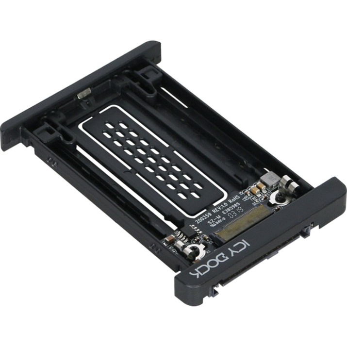 Icy Dock MB705M2P-B Drive Enclosure for 2.5" - U.2 (SFF-8639) Host Interface External - Black - Thumbnail 2