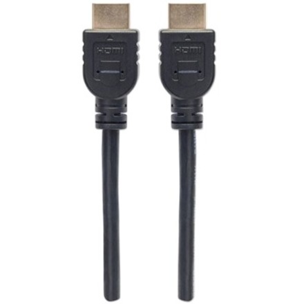 HDMI 4K@60Hz Cable with Ethernet - CL3 rated, 2m, Suitable for In-Wall use, For ALL 4K & 1080p/HD uses - when upgrading now or have it ready for when you need it, Male to Male, Black, Ultra HD 4k x 2k, Lifetime Warranty, Premium High Speed - Thumbnail 4