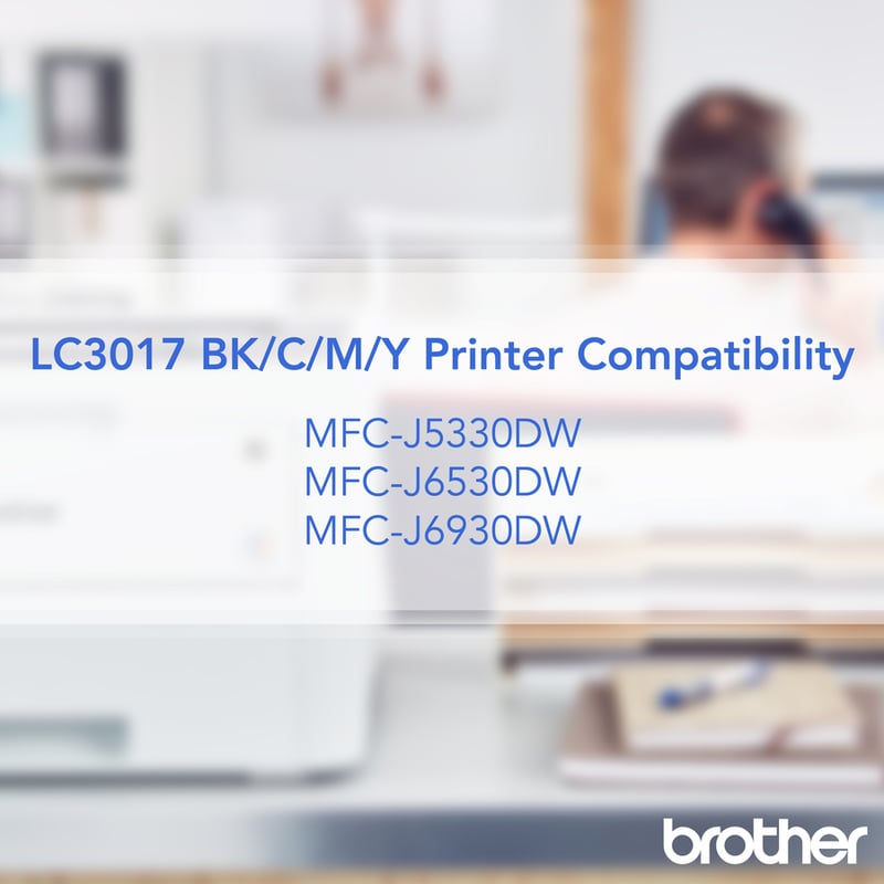 Brother Innobella LC3017C Original Ink Cartridge - Thumbnail 2