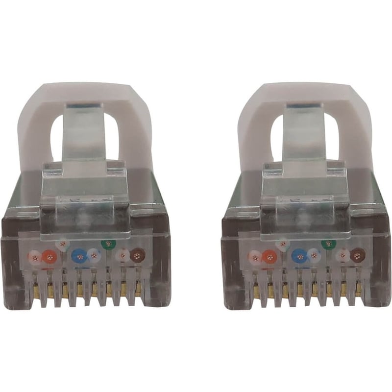 Eaton Tripp Lite Series Cat6a 10G Snagless Shielded Slim STP Ethernet Cable (RJ45 M/M), PoE, White, 5 ft. (1.5 m) - Thumbnail 3