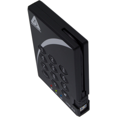 Apricorn Aegis Padlock A25-3PL256-S8000 8 TB Solid State Drive - External - Thumbnail 3