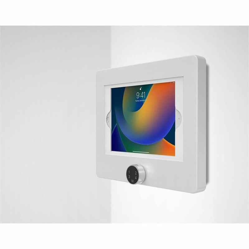 CTA Digital Universal Digital Password Locking Security Wall Mount Enclosure (White) - Thumbnail 2