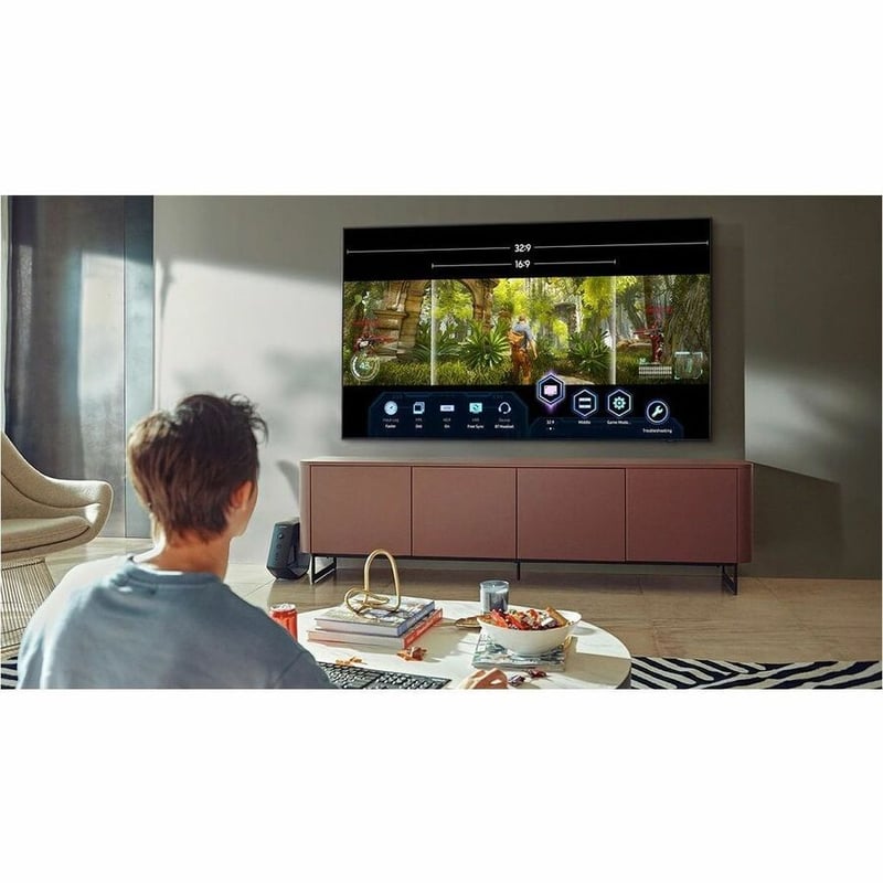 Samsung Q7DA QN55Q7DAAF 54.6" Smart LED-LCD TV 2021 - 4K UHDTV - Black